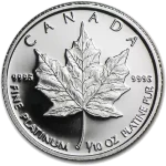 Maple Leaf | Platine |  1/10 oz