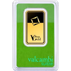 Lingot d'Or | Valcambi | Green Gold 1oz