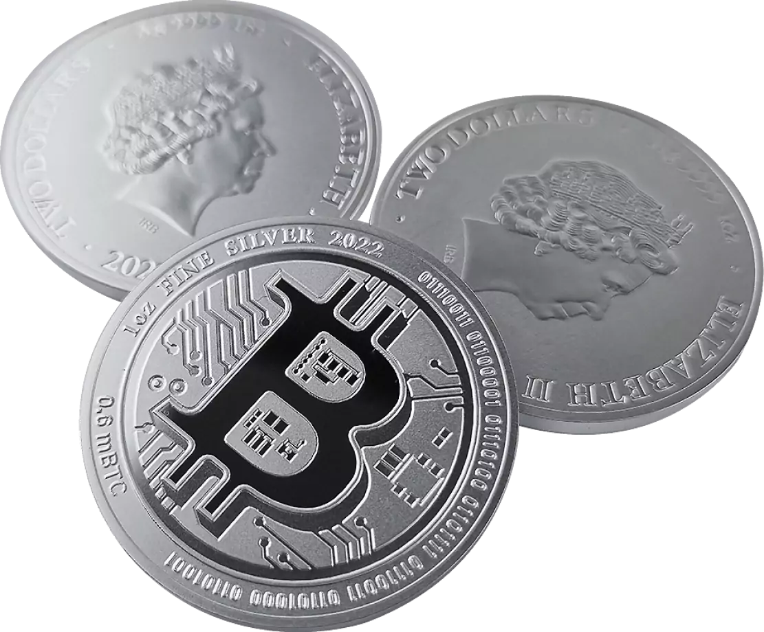 Bitcoin Argent 1oz