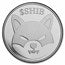 Crypto Silver Round - Shiba Inu 1 oz