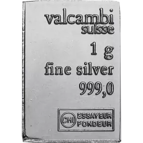 CombiBar® d'Argent | Valcambi 100x1gr