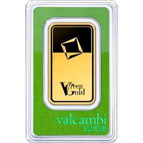 Lingot d'Or | Valcambi | Green Gold 100gr