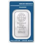 Lingot de Palladium |  100 gr