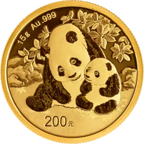 Panda Chinois | Or | 15 gr