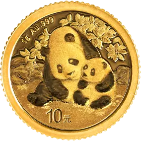 Panda Chinois | Or | 1 gr