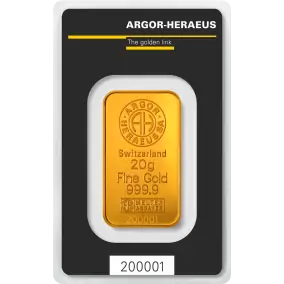 Lingot d'Or | Argor-Heraeus | Kinebar 20g