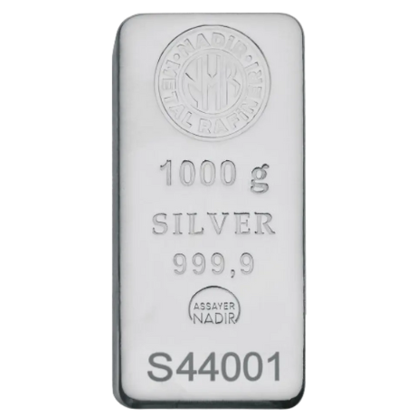 Lingot d'Argent / Divers / 1000gr